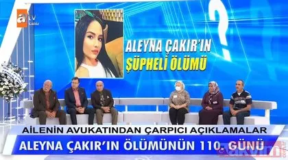 Müge Anlı’da Aleyna Çakır’ın avukatından son dakika açıklamaları! Ümitcan Uygun neden tutuklanmadı?