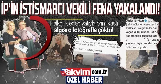 Halkçılık edebiyatıyla prim kasan İP’li Lütfü Türkkan’ın kızı Dilara Türkkan’ın 7 bin TL’lik ayakkabısı sosyal medyanın gündeminde