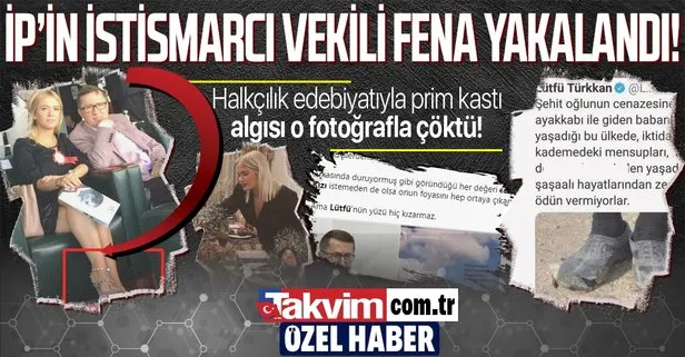 7 bin TL'lik ayakkabıyla ifşa oldu