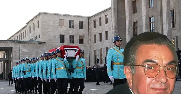 Meclis'te tören: Eski bakan Nahit Menteşe son yolculuğuna uğurlandı