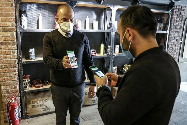 İstanbul'da kahvehane, kıraathane, internet kafe, berber, nikah salonu ve spor salonlarında HES Kodu dönemi!-2