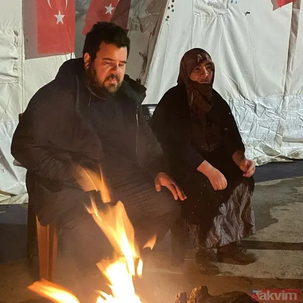 2 çocuk babası Eser Yenenler eşi Berfu Yenenler'le Malatya'ya gitti! Depremzede Remziye Teyze ile o karesini paylaştı: Oğlu gibi bilirmiş beni... - 6