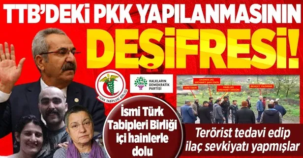 İsmi Türk Tabipleri Birliği ancak içi hainlerle dolu! TTB’deki PKK yapılanması deşifre oldu: Teröristleri tedavi etmişler