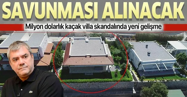 Sözcü yazarı Yılmaz Özdil’in kaçak villa skandalında yeni gelişme! Hülya Özdil’in savunması alınacak