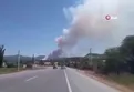 Bolu Mudurnu’da orman yangını başladı