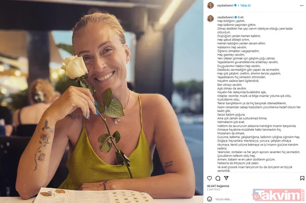 8 yıllık eşi Bülent Şakrak'tan boşanan Ceyda Düvenci'den akılları karıştıran sözler "Hayatıma müdahale hakkı tanımadım yalancı, zorba..." - 8