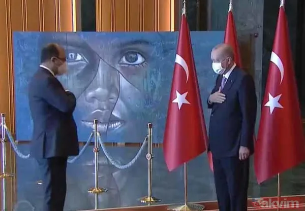 Başkan Erdoğan Büyük Zafer'in 99. yılında Anıtkabir'de: "Türkiye Cumhuriyeti emin ellerde" - 9