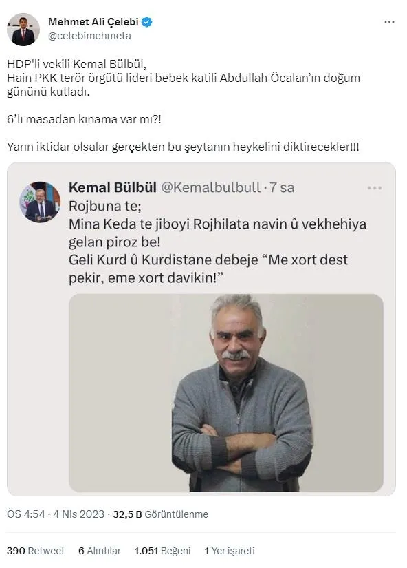 boluculerin-hamisi-bay-bay-kemalin-ta-kendisi-7li-koalisyonun-ortagi-hdpkkdan-ocalan-icin-tarihi-dogus-bogurtu-1680625397905.jpeg Bölücülerin hamisi Bay Bay Kemal'in ta kendisi! 7'li koalisyonun ortağı HDPKK'dan Öcalan için 'tarihi doğuş' böğürtüleri: Alçak provokasyon-5