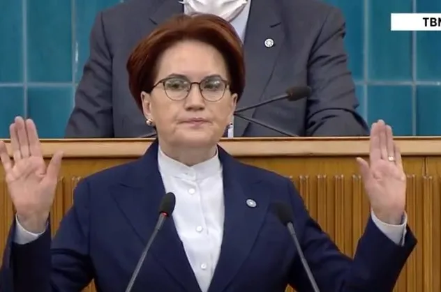 CHP-HDP açık İyi Parti gizli ortak oyununda Akşener ağzından kaçırdı: Sayın Öcalan!