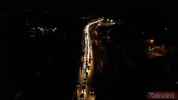 Sapanca'da TEM'i kilitleyen kaza! 5 araç birbirine girdi - 3