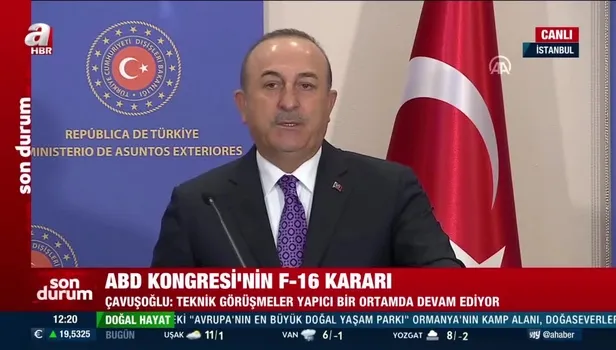 Son dakika: Dışişleri Bakanı Mevlüt Çavuşoğlu'ndan F-16 açıklaması