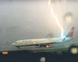 Yıldırım dehşeti