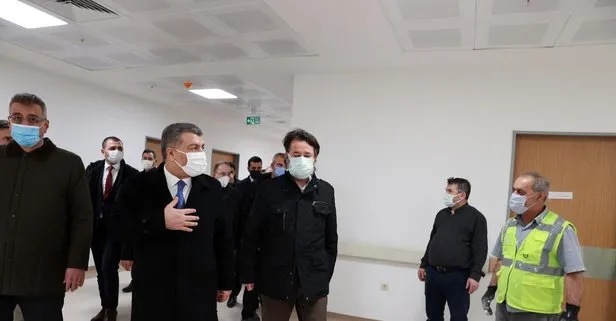 Sağlık Bakanı Fahrettin Koca açıkladı: Seyrantepe hastanemiz mart ayı içinde hasta kabulüne başlayacak