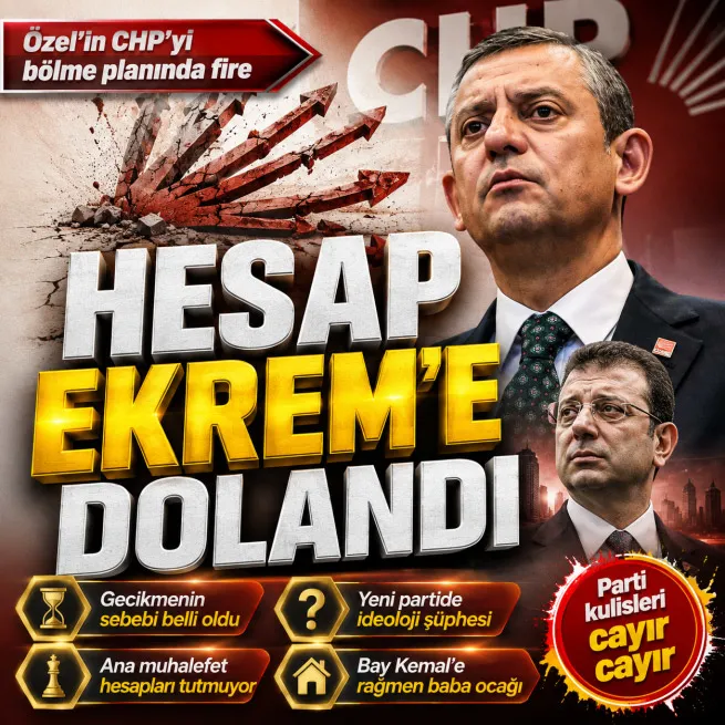 CHPde bölünme sancısı: Özelin vekil hesabı Ekreme dolandı… Bay Kemal’e rağmen baba ocağı