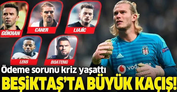 Beşiktaş’ta büyük kaçış! Futbolcuların birçoğu ayrılığın eşinde...