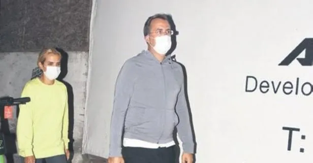 Murat Özyeğin ile sevgilisi Yasemin Güçkan yürüyüşte görüntülendi