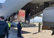 Son dakika: Türkiyenin tıbbi yardım paketi taşıya uçağı Kuzey Makedonya ve Kosovaya indi