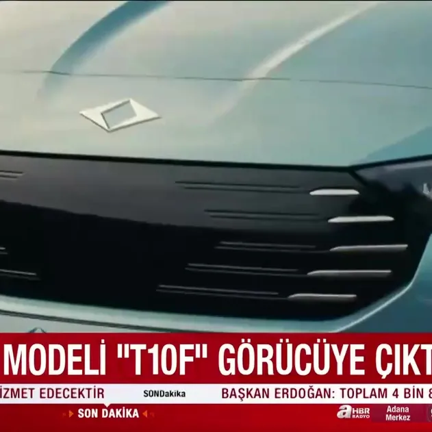 Togg sedan modeli T10F sahnede!