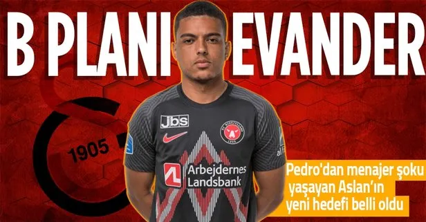 Pedro’dan menajer şoku yaşan Galatasaray’ın Evander için Midtjylland’a teklif yapacağı öğrenildi