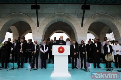 Ankara’nın üçüncü büyük camisi Kuzey Ankara Merkez Camisi ve Külliyesi açıldı