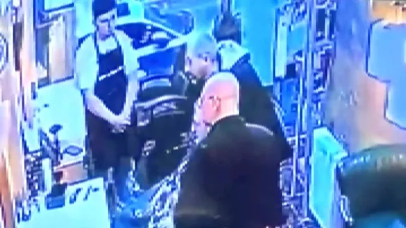 Berberdeki cinayet kamerada!