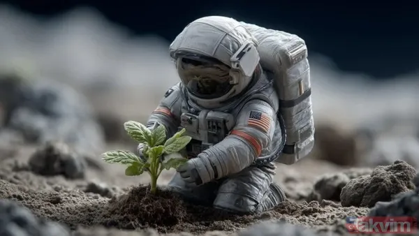 Ay’da tarım başlıyor mu? Bilim insanları Ay toprağında nohut yetiştirdi - 1