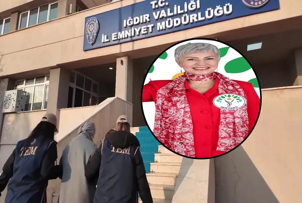 DEM’li Alya Akkuş’a terör gözaltısı