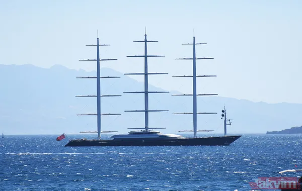 Türkiye'de üretilen dev yelkenli "Malta Şahini" Bodrum'da - 4