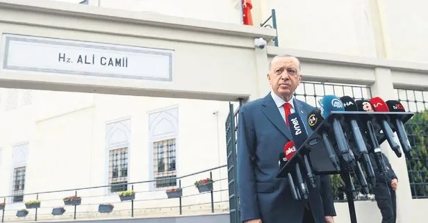 Başkan Recep Tayyip Erdoğan cuma namazı çıkışı önemli mesajlar verdi!