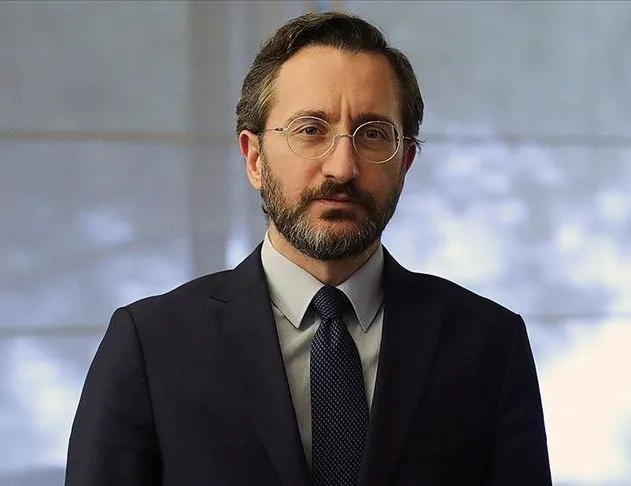 Fahrettin Altun’dan Fayiz Ebu Rumeyle’ye destek!