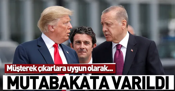 Başkan Erdoğan, Trump ile görüştü