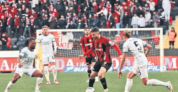 Gaziantep FK’nın serisi Bodrum karşısında bozuldu