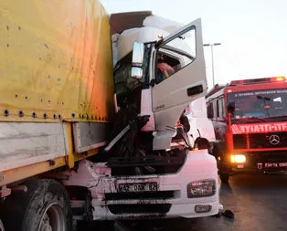 İstanbul’da zincirleme TIR kazası!