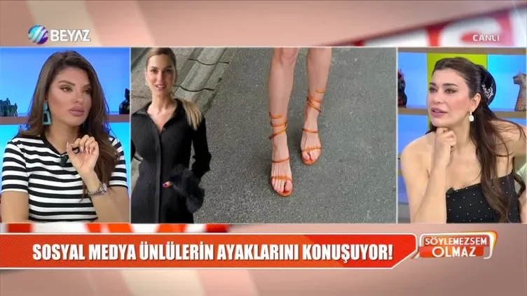 Ünlülerin ayakları olay oldu görenler şaşkına döndü! Sosyal medya onları konuştu