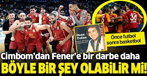 Fenerbahçe futbolun şokunu atlatamadan potada da Galatasaray’dan darbe yedi!