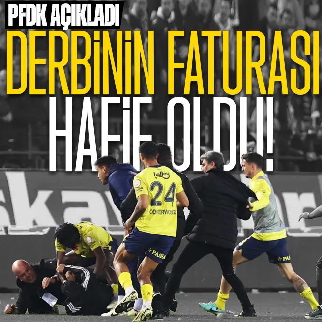 PFDK kararları açıklandı! Trabzonspor Fenerbahçe derbisinin faturası belli oldu: Osayi ceza almadı