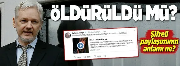 Julian Assange öldürüldü mü?