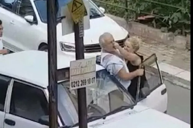 Kadın sürücüye tokat attı! Hayatının şokunu yaşadı