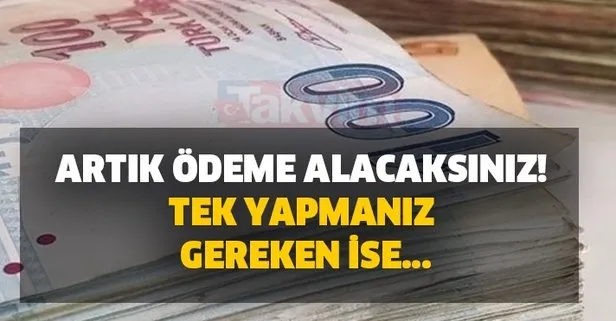 SGK harekete geçti! Artık ödeme alacaksınız!