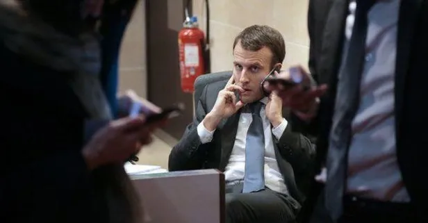 Putin'le görüşen Macron'dan geri adım!