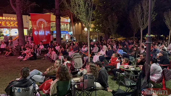 Yurdun dört bi yanında nefesler tutuldu | Türkiye-Almanya EuroBasket 2025 final maçı dev ekrandan izlendi - 6