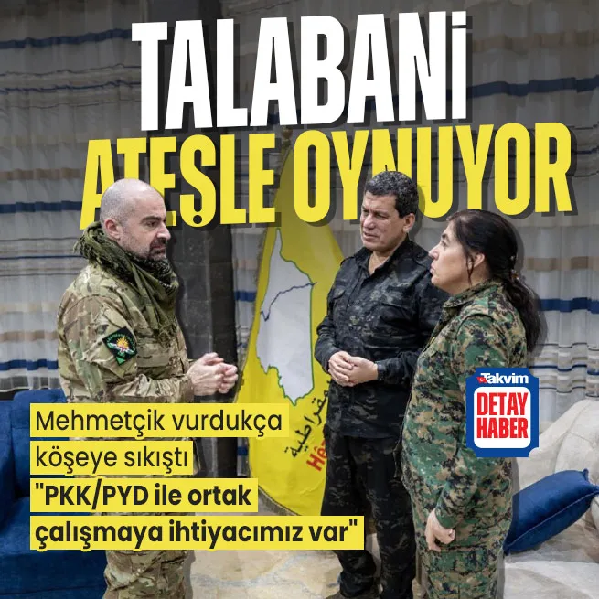 Talabani ateşle oynuyor! Mehmetçik vurdukça köşeye sıkıştı... PKK/PYD ile ortak çalışmaya ihtiyacımız var