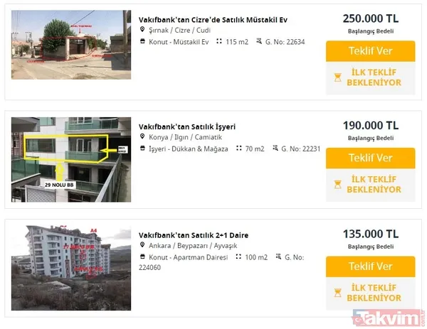 Sadece 6.210 TL peşinat yeterli! Devlet bankaları 2+1, 3+1 odalı evleri 103 bin TL'ye satıyor! Ziraat, Vakıf, Halkbank'tan 2. el daire müjdesi - 7