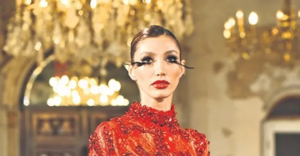 Şevval Şahin kırmızılar içinde göz kamaştırdı