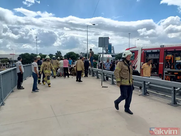 SON DAKİKA: İstanbul Yenikapı'da İETT otobüsü çok sayıda araca çarptı! Yaralılar var - 5