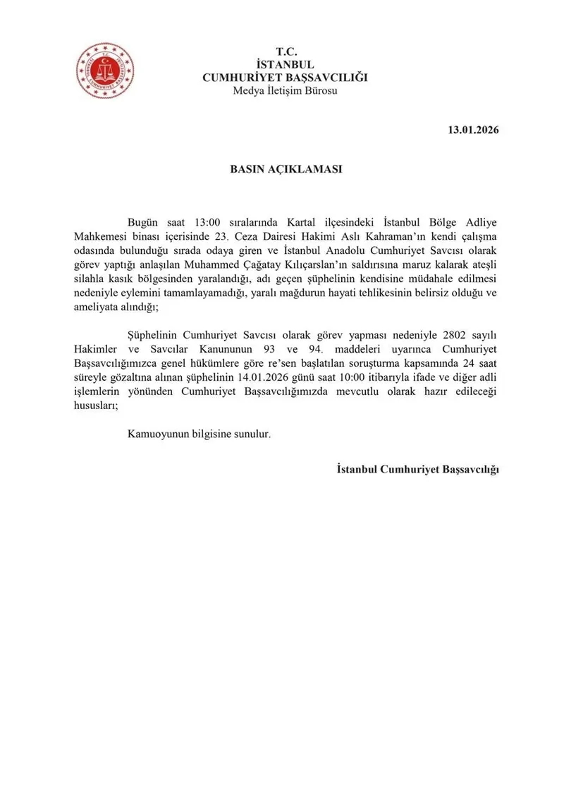 istanbul-anadolu-adliyesinde-silah-sesleri-savci-eski-esi-olan-kadin-hakimi-vurdu-saldirgani-hukumlu-bir-cayci-1768318784936.jpeg İstanbul Anadolu Adliyesi'nde silah sesleri! Savcı eski eşi olan kadın hakimi vurdu: Yarın ifadesi alınacak-3