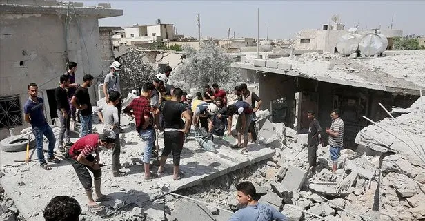 İdlib Gerginliği Azaltma Bölgesi’ne hava saldırıları: 20 sivil hayatını kaybetti