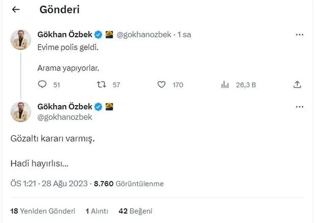 son-dakika-23-derece-isimli-dezenformasyon-yuvasinin-sahibi-gokhan-ozbek-gozaltina-alindi-1693222241227.jpeg '23 derece' dezenformasyon yuvasının sahibi Gökhan Özbek gözaltına alındı! Dosyasını açtık: Girift ilişkiler ağı, FETÖ bağı-3