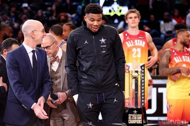 NBA All-Star maçı nefes kesti! Jason Tatum tarihe geçti