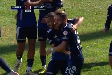 GOL | Bursa Nilüfer FK 1-1 MKE Ankaragücü